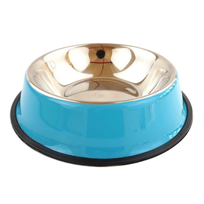 Stainless Steel Pet Dog Water And Food Bowl