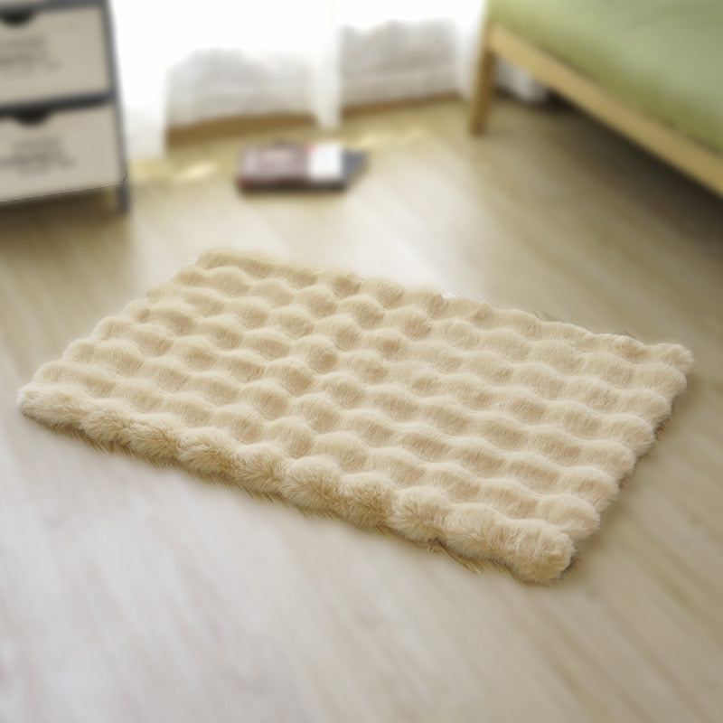 Fluffy Dog Cat Bed Mat Rug