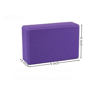 Yoga Block, EVA Soft Non-Slip Surface Premium Foam Eco-Friendly Blocks