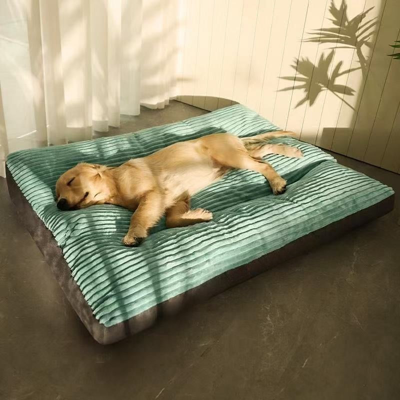 Large Dog Calming Bed Warm Soft Plush