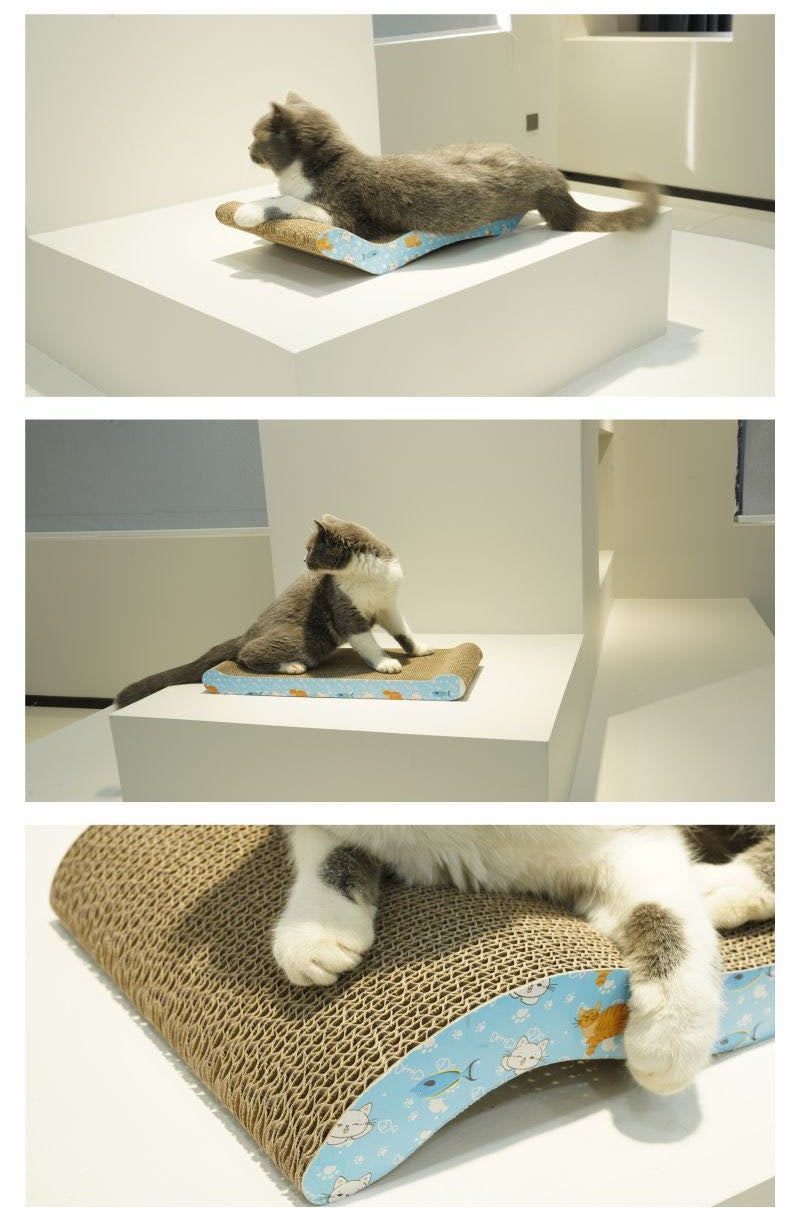 Cat Scratcher Cardboard Scratch Pad