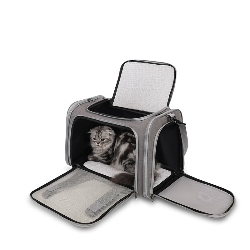 Pet Carrier for Small Medium Cats Puppies 15 Lbs