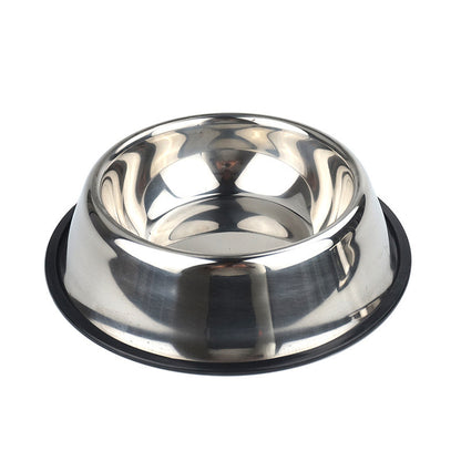 Stainless Steel Pet Dog Water And Food Bowl