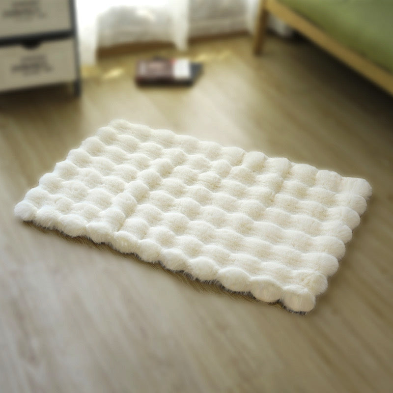 Fluffy Dog Cat Bed Mat Rug