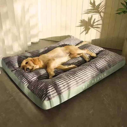 Large Dog Calming Bed Warm Soft Plush